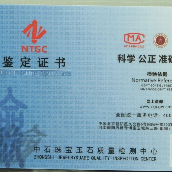 Cert'd Genuine Untreated Green A Jadeite Jade 925 Silver US 6 Ring - Picture 11 of 12